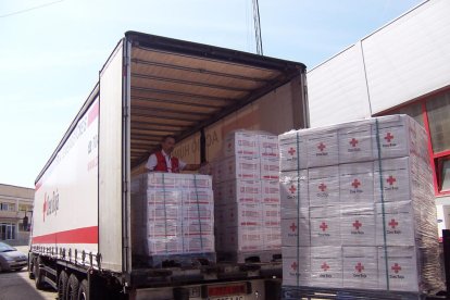 Cruz Roja Tarragona distribuye más de 220.000 kilos de alimentos en la demarcación