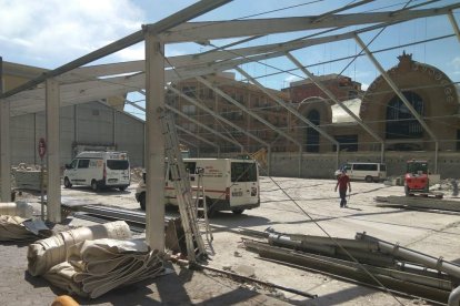 El mercat provisional ja és història