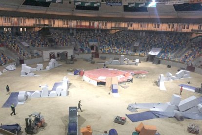 Márquez, Pedrosa y el resto de pilotos Honda Repsol, esta tarde en Tarragona