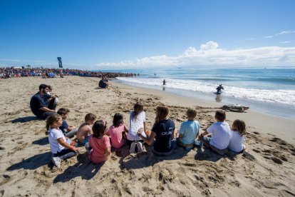 Cuatro tortugas rescatadas en el Delta y en Tarragona vuelven al mar recuperadas