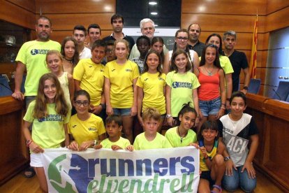 Recepción a los deportistas vendrellenses por los éxitos alcanzados esta temporada