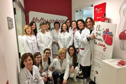 'El cor que mou la sang' rep el suport del servei de l'hospital