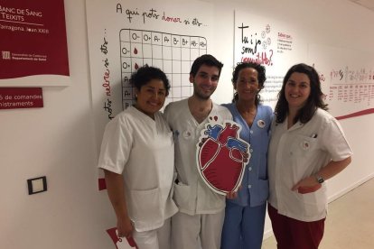 'El cor que mou la sang' rep el suport del servei de l'hospital