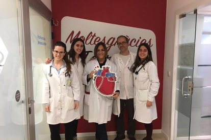 'El cor que mou la sang' rep el suport del servei de l'hospital