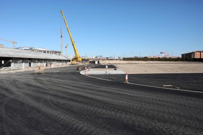 Una passarel·la singular unirà diversos edificis de l'Anella dels Jocs