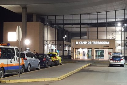 simulacro a la estación del AVE del Campo de Tarragona