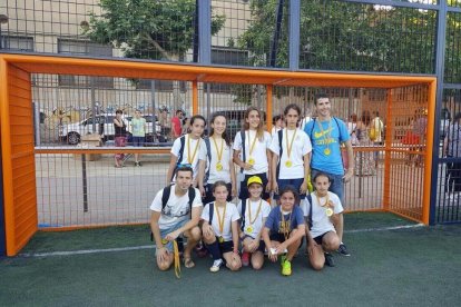 L'escola Àngels Garriga es proclama campiona del Cruyff Court a Igualada