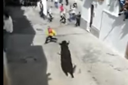 Mor un home durant el tradicional Toro del Aleluya d'Arcos de la Frontera, a Cadis