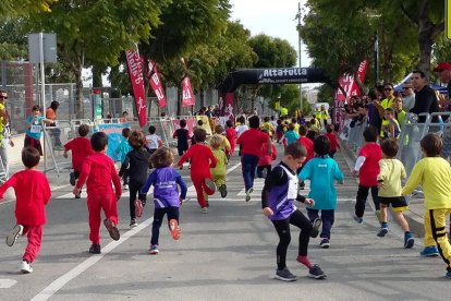 Más de 700 niños al VIIº Cross El Roquissar de Altafulla