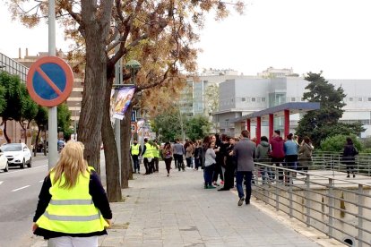 Un simulacre a Parc Central crea gran expectació