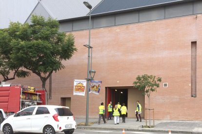 Un simulacre a Parc Central crea gran expectació