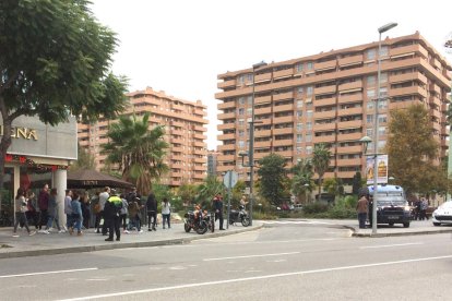 Un simulacre a Parc Central crea gran expectació
