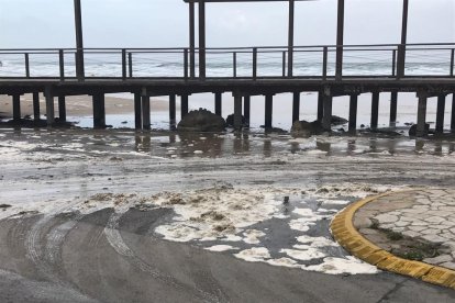 El temporal de este miércoles «inunda» el Arrebatamiento