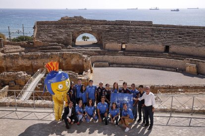 Márquez, Pedrosa i la resta de pilots Repsol Honda, a Tarragona