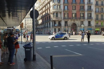 Varios heridos en un atropello masivo en las Ramblas de Barcelona
