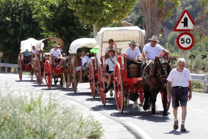 Los Portants llegan hoy con el agua de Sant Magí recogida a la Brufaganya
