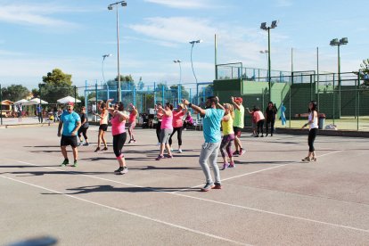 El Tenis Salou H2O acoje en sus pistas a las 'Gemelas Atomikas'
