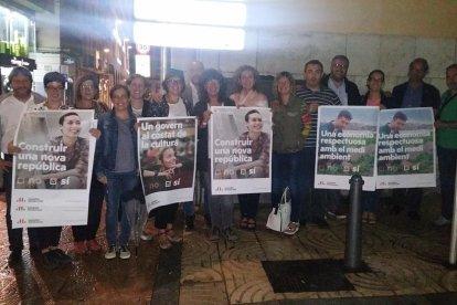 La campaña por el Sí empieza con detenidos y desobediencia a Tarragona
