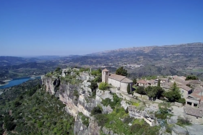 'Siurana, un poble de llegenda', vist des de l'aire