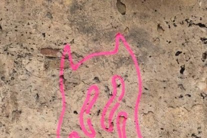 Apareixen noves pintades a la muralla