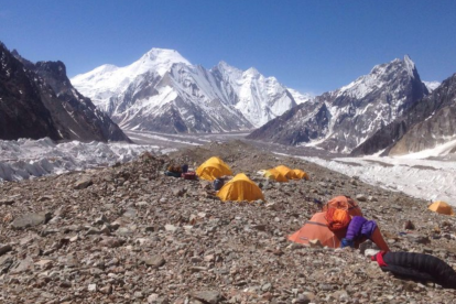 L'alpinista tarragoní Òscar Cadiach ja és al camp base del Broad Peak