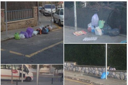 Los vecinos denuncian los 'nuevos' contenedores mal serigrafiados en Calafell