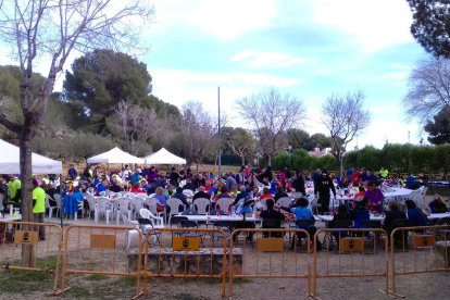 La 6ª Marcha de los Castillos del Bajo Gaià reúne a 500 participantes de toda Cataluña