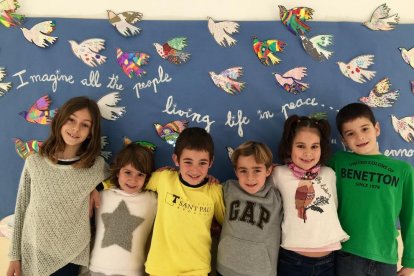 El Col·legi Sant Pau Apòstol celebra el Dia de la Pau