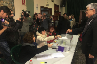 Els caps de llista de les candidatures de Tarragona ja han votat