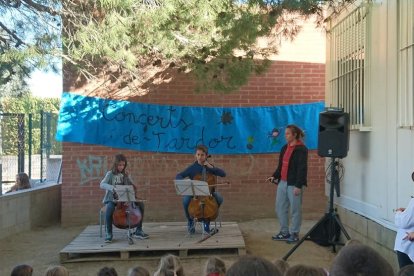 La Escola l'Arrabassada celebra Santa Cecília con conciertos a cargo de los alumnos