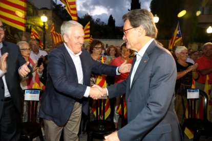 Artur Mas a Tarragona: «no hi ha prou cadenes per precintar Catalunya»