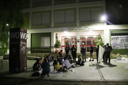 Campus, vaga, Educació, URV, Sescelades, assemblea, facultat, rector, referèndum, manifestació, acampada, 1-O, Tarragona