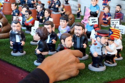 El caganer del president Puigdemont, la figura més venuda arreu d'Espanya