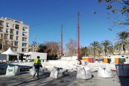 Suspendidos los Tres Tombs de Vila-seca por el fuerte viento