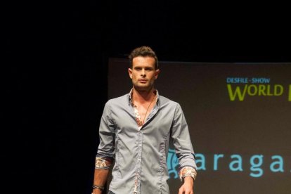 El model Jesús M. Del Cacho Estil·les afronta un certamen internacional