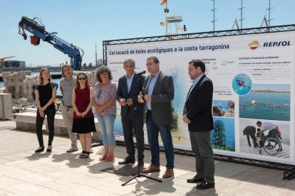 Repsol instal·la 17 biòtops artificials al litoral de Tarragona i Altafulla