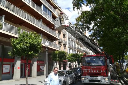 Crema una olla en un habitatge a la Rambla Nova de Tarragona