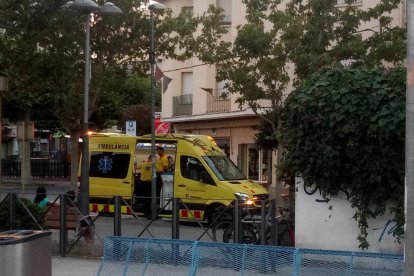 Parado un tren a la estación de Cambrils por «actos incívicos»