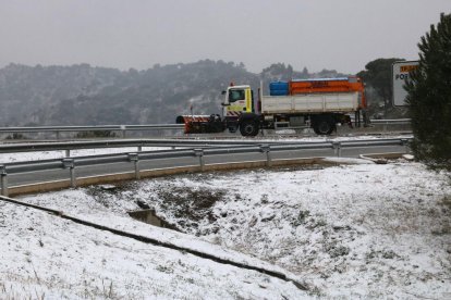 La neu arriba al Camp de Tarragona
