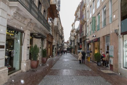 La neu arriba tímidament al Camp de Tarragona
