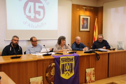 Altafulla homenatja els primers castellers