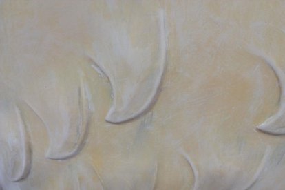 El Lleó petit, muy cerca de salir del taller de Manel Llauradó