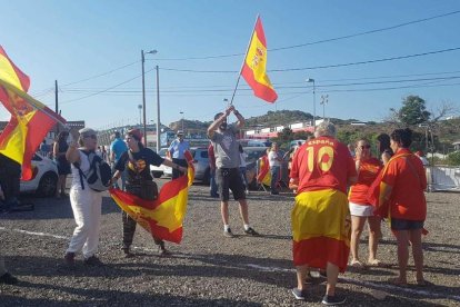 Los CDR de Tarragona 'contraprograman' la concentración de soporte de VOX al rey Felipe VI