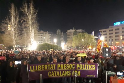 Tarragona sale a la calle en apoyo a los presos políticos