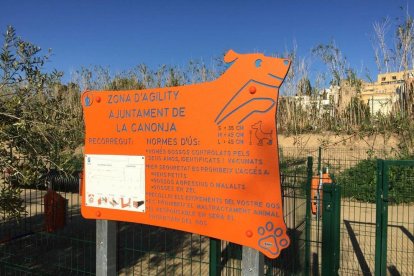 La Canonja estrena un parc per a gossos