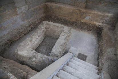 Aixequen imatges làser en 3D de tres criptes romanes de la Tabacalera