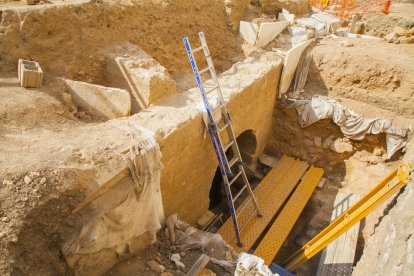 Encuentran una galería para captar agua en época romana en López Peláez