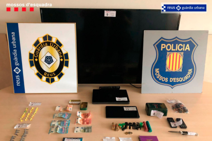 Detenen quatre persones a Reus per tràfic de drogues