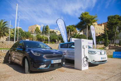 Volta a Espanya en vehicle elèctric a Tarragona amb Endesa i Samantha Vallejo-Nagera