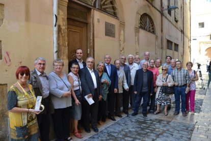 Descubrimiento una placa conmemorativa del músico y compositor reusense Victorí Agustí